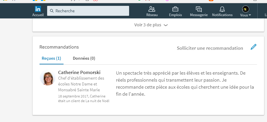 recommandation nuit noel
